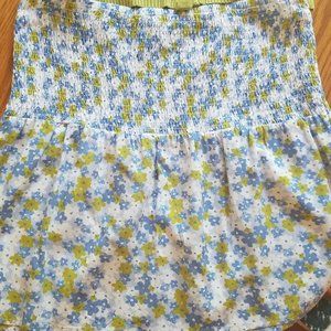 Kendall and Kylie Floral Casual Skirt-new without tags
